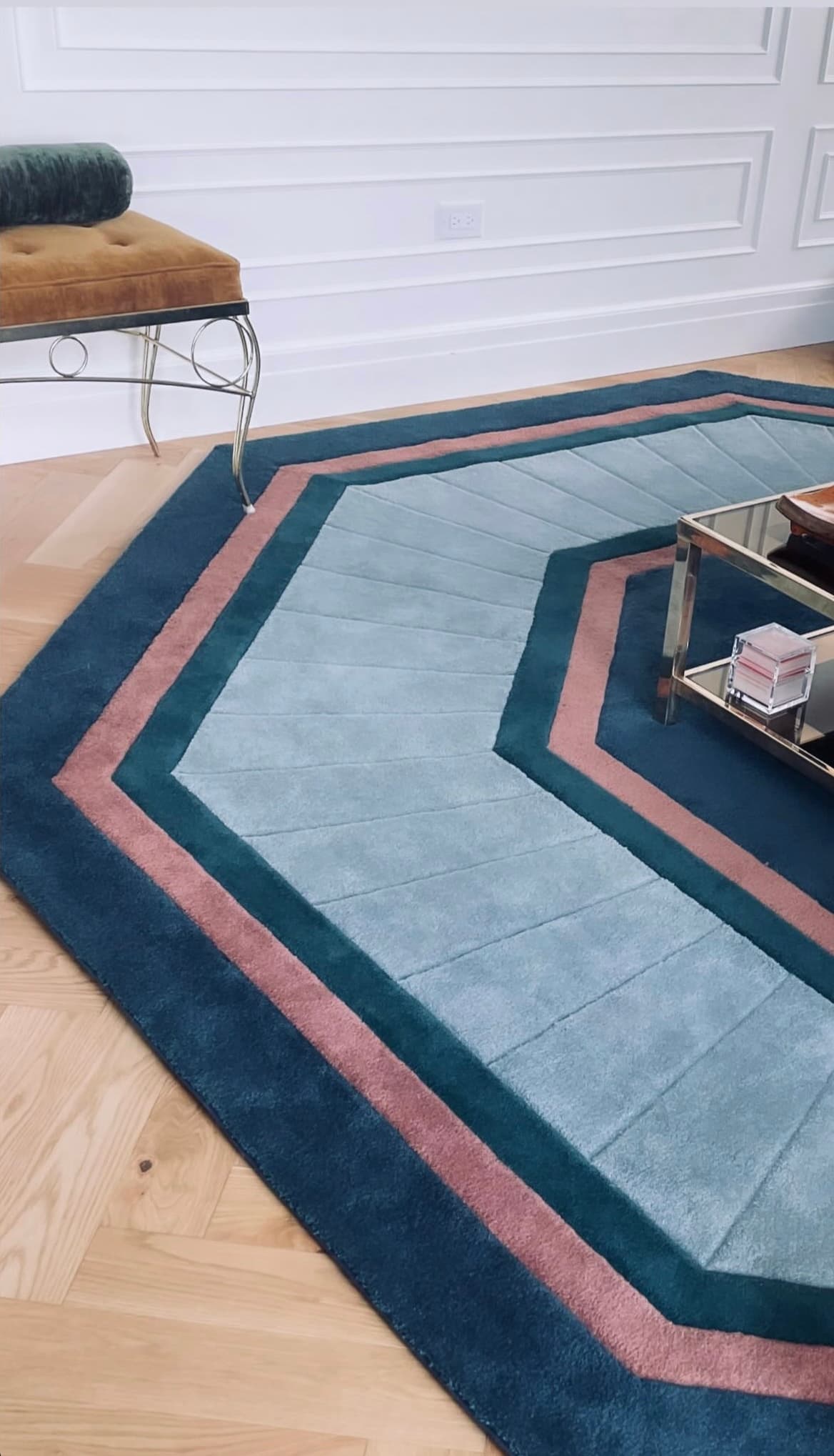 Post Modern Loomed Wool Rug